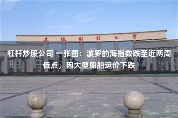 杠杆炒股公司 一张图：波罗的海指数跌至近两周低点，因大型船舶运价下跌